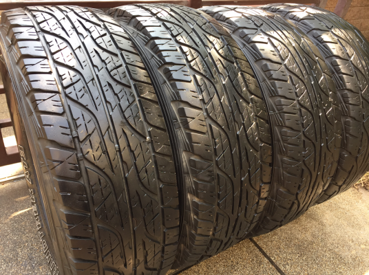 ยาง All Dunlop 245 70 16 กลางปี14 ดอกเยอะ พร้อมใช้งาน ราคาไม่แพง