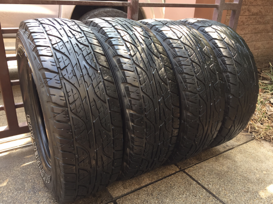 ยาง All Dunlop 245 70 16 กลางปี14 ดอกเยอะ พร้อมใช้งาน ราคาไม่แพง