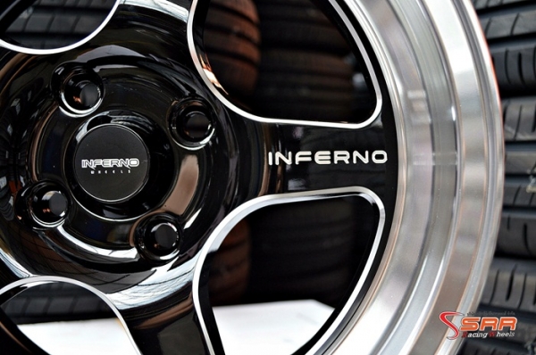 INFERNO ขอบ15 4X100 วงละ 2,750 บาท INFERNO ขอบ15 4X100 วงละ 2,750 บาท