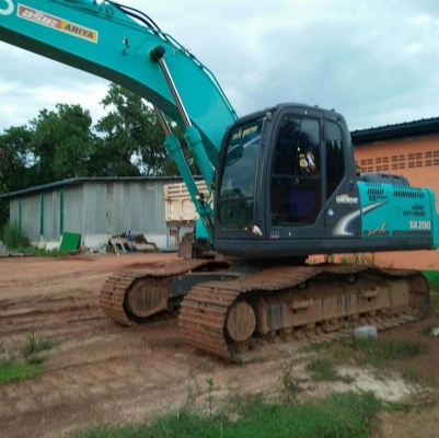 ขายด่วน KOBELCO SK200-YN12 SUPER X รถสวยชั่วโมงทำงาน 5xxx กว่าชั่วโมง เครื่องปั้มแห้งกิ๊ก โซ่ช่วงล่างสวย เอกสารใบแจ้งจำหน่าย