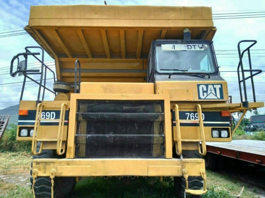 รถดั้มยักษ์ CAT 769D (510แรงม้า) สำหรับงานเหมืองแร่โดยเฉพาะ เอกสารใบแจ้งจำหน่าย สภาพดีทุกคัน