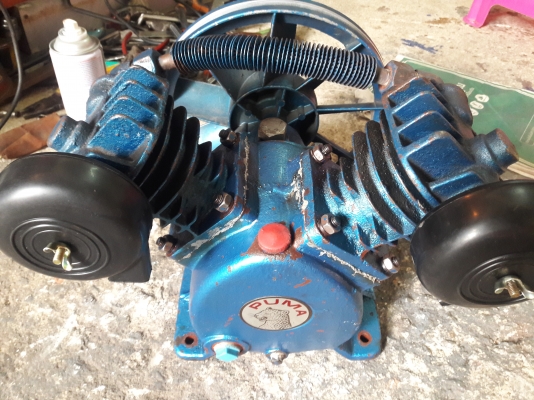 ขาย !! หัวปั้มลม1/2แรง2สูบ..ของพูม่า..สภาพพร้อมใช้งาน