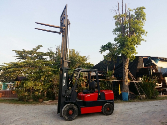 ขายรถโฟคลิฟท์ Tailift 3.5 ตัน ดีเซล ยกสูง 4 เมตร ติดต่อ 086-324-1992 086-775-7900