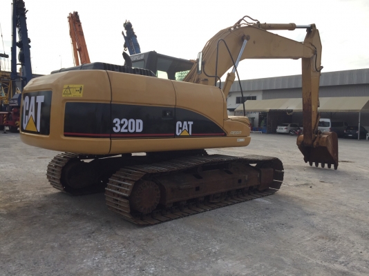 มาแล้ว รถขุดCATTERPILLAR 320D รถปี 2006 มือ2นำเข้าจากญี่ปุ่น