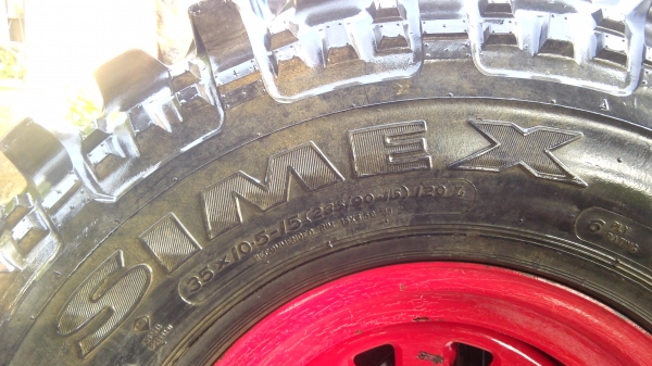 ขายล้อพร้อมยางตะขาบ35 ขายล้อพร้อมยางตะขาบ35