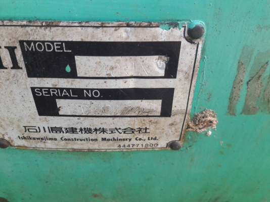 ขายIHI  40  เก่ญี่ปุ่นแท้  มีลายแย๊ก..สภาพสวย เครื่องป๊มดี..เอกสารอินวอยครบ  ลองระบบกันได้ทุกวัน โทร  089-3818694  ดวงนภา