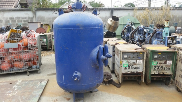 ถังพักลมแรงดันสูง 48 .5kg/cm2    600L