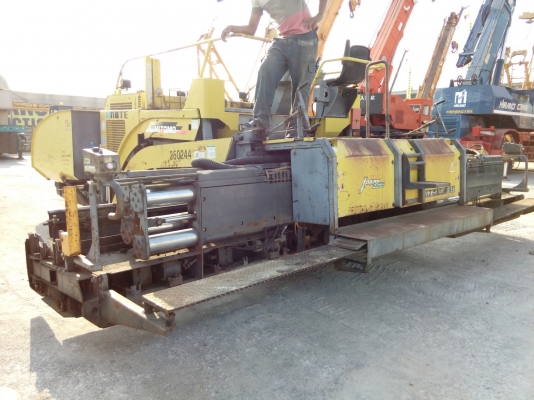 มาถึงแล้วสำหรับรถปูยางตีนตะขาบ SUMITOMO HA60C-5