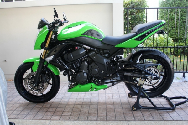 ER6n 2011(ABS) รถสวยสภาพป้ายแดงพร้อมของแต่ง จัดไฟแนนซ์ได้