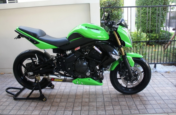 ER6n 2011(ABS) รถสวยสภาพป้ายแดงพร้อมของแต่ง จัดไฟแนนซ์ได้