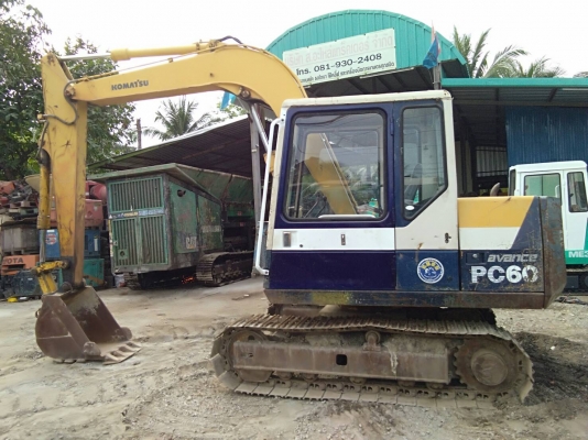 แบ็คโค komatsu pc60-6