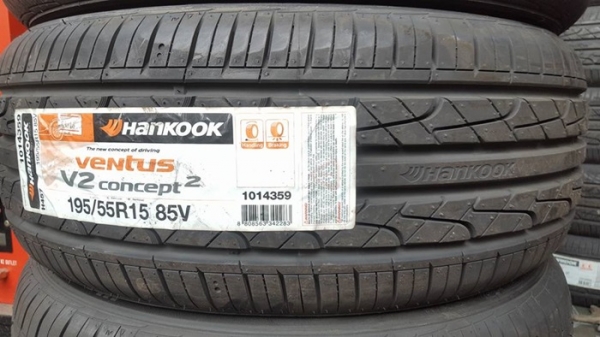 ขายยางใหม่ 195/55/15 ปี 0116 Hankook V2 4เส้น5600