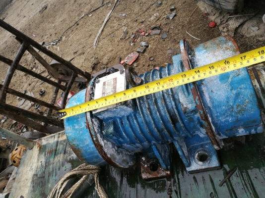 มอเตอร์เขย่า 1 hp 380 v