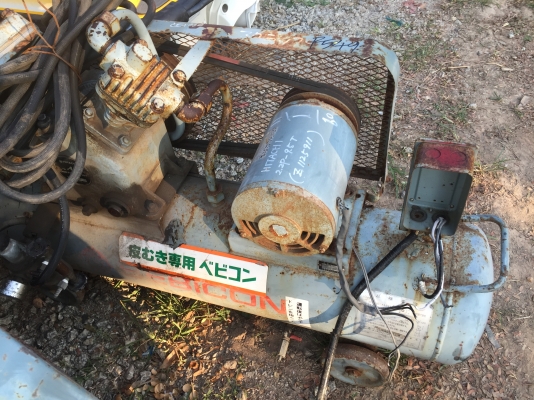 ขายปั้มลม Hitachi เก่าญี่ปุ่น 2หัว