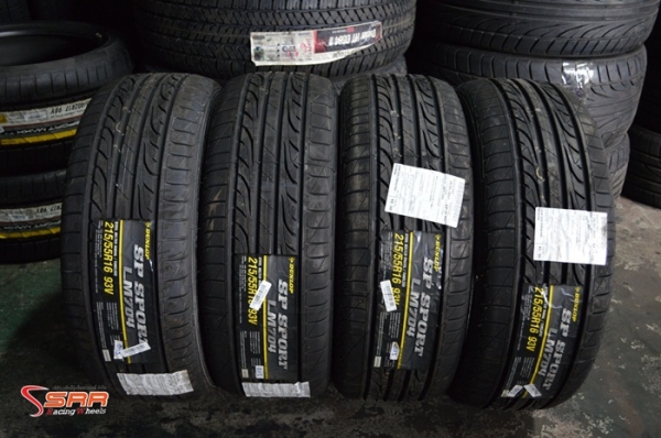 DUNLOP LM704 215/55R16 ปี15 เส้นละ 1,950 บาท DUNLOP LM704 215/55R16 ปี15 เส้นละ 1,950 บาท