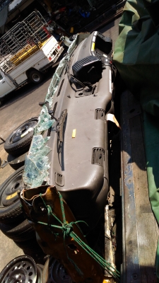 แผงหน้าตัดติดคอนโซล isuzu npr