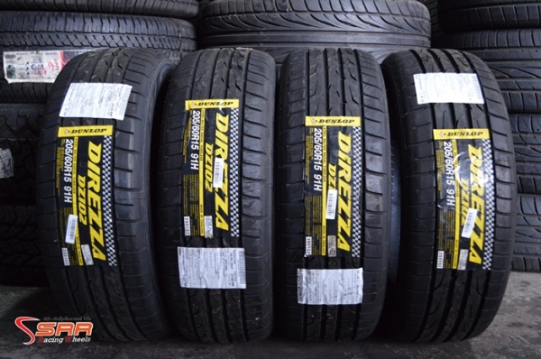 DUNLOP DZ102 205/60R15 ปี15 เส้นละ 1,750 บาท