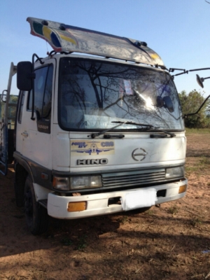 หกล้อ ฮีโน่ FD2H HO7C185โบว์,อินเตอร์ กะบะประตูท้าย.หางผับไฮโลริส สภาพดีสวยพร้อมใช้งาน ทะเบียนพร้อมโ