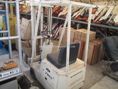 ราคาพิเศษ48,000บาท!! รถยกไฟฟ้า KOMATSU รุ่น FB03  รหัสสินค้า 14001966 ติดต่อ 081-8283376  www.nihonmono.com