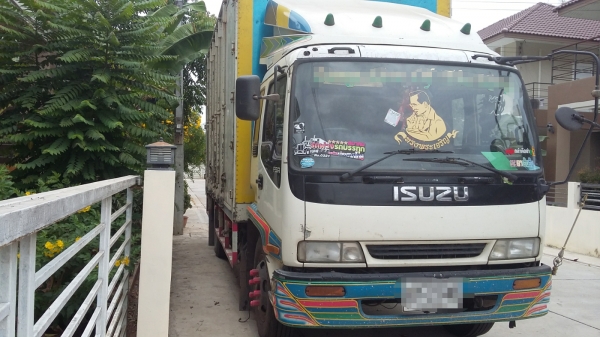 ขายรถ 6 ล้อตู้ / ISUZU เดก้า 195 แรง