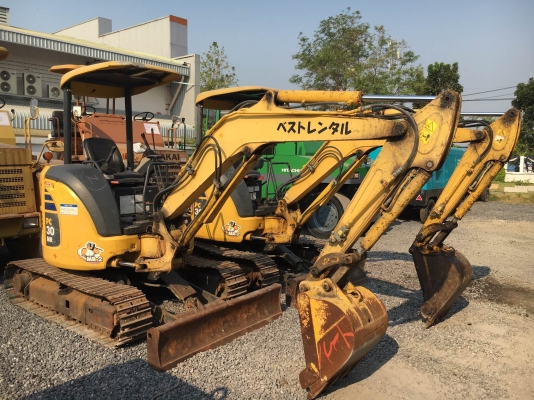 Komatsu PC30MR-2 #23016 นำเข้าจากญี่ปุ่น โทร. 080-6565422 (หนิง)