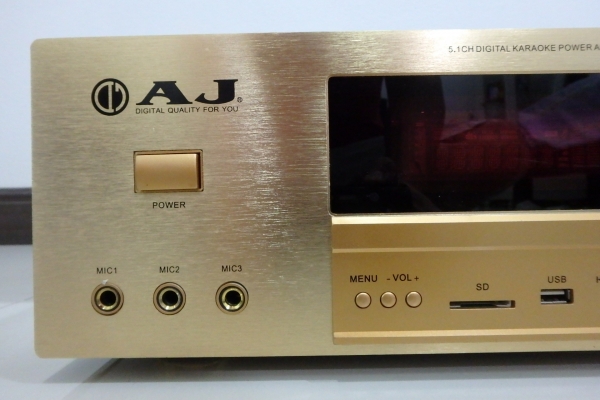 ลดราคา-เครื่องขยายเสียง 4000 วัตต์ 5.1 ชาแนล AJ รุ่น AV-2019 ของใหม่ ยกกล่อง ขายถูก ลดราคา-เครื่องขยายเสียง 4000 วัตต์ 5.1 ชาแนล AJ รุ่น AV-2019 ของใหม่ ยกกล่อง ขายถูก
