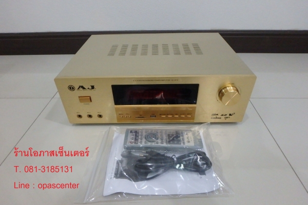 ลดราคา-เครื่องขยายเสียง 4000 วัตต์ 5.1 ชาแนล AJ รุ่น AV-2019 ของใหม่ ยกกล่อง ขายถูก ลดราคา-เครื่องขยายเสียง 4000 วัตต์ 5.1 ชาแนล AJ รุ่น AV-2019 ของใหม่ ยกกล่อง ขายถูก