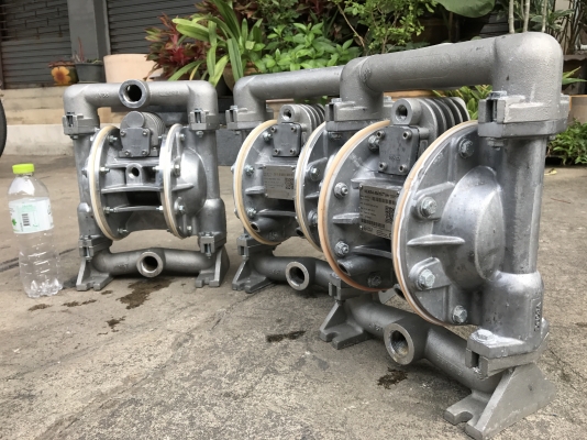 ขายปั้มไดอะแฟรม Versa-matic made in USA โครงสร้างสแตนเลส ขนาด 1นิ้ว สภาพสวยมาก พร้อมใช้งานมี 3ตัวครับ ขายปั้มไดอะแฟรม Versa-matic made in USA โครงสร้างสแตนเลส ขนาด 1นิ้ว สภาพสวยมาก พร้อมใช้งานมี 3ตัวครับ