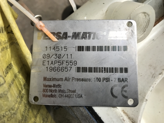 ขายปั้มไดอะแฟรม Versa-matic made in USA โครงสร้างสแตนเลส ขนาด 1นิ้ว สภาพสวยมาก พร้อมใช้งานมี 2ตัวครับ