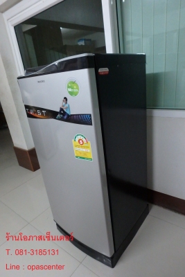 ตู้เย็น TOSHIBA 6.2 คิว สีเทา รุ่น GR-B177 สภาพใหม่มาก