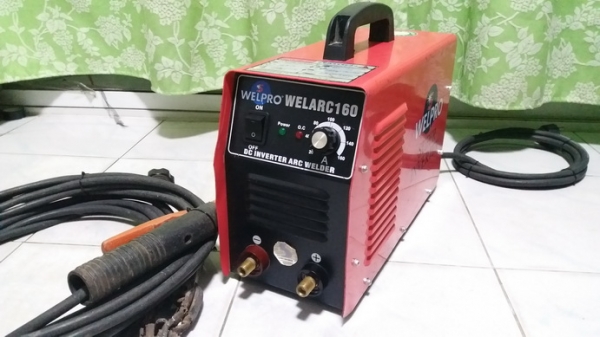 ตู้เชื่อมระบบอินเวอร์เตอร์ เวลโปร 160 แอมป์ สภาพดีอุปกรณ์ครบพร้อมใช้ครับ