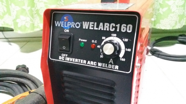ตู้เชื่อมระบบอินเวอร์เตอร์ เวลโปร 160 แอมป์ สภาพดีอุปกรณ์ครบพร้อมใช้ครับ