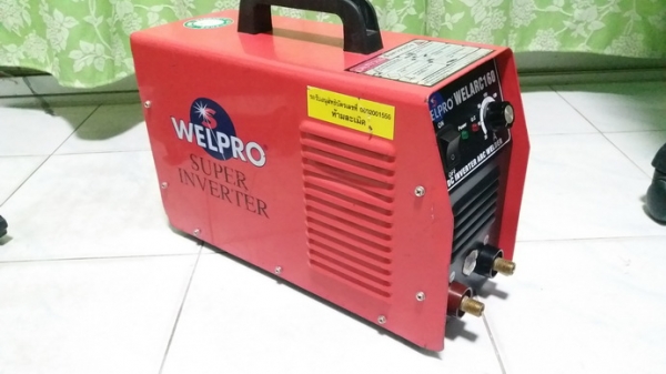ตู้เชื่อมระบบอินเวอร์เตอร์ เวลโปร 160 แอมป์ สภาพดีอุปกรณ์ครบพร้อมใช้ครับ