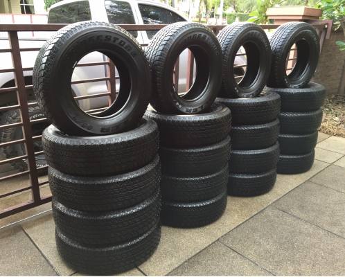 ยาง Bridgestone 245 70 16 ปี16 ดอกเต็ม เนื้อนิ่มๆ ใช้ยาว ราคาไม่แพง