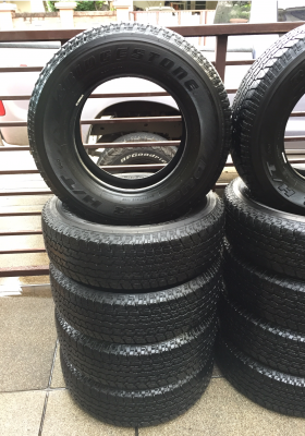 ยาง Bridgestone 245 70 16 ปี16 ดอกเต็ม เนื้อนิ่มๆ ใช้ยาว ราคาไม่แพง ยาง Bridgestone 245 70 16 ปี16 ดอกเต็ม เนื้อนิ่มๆ ใช้ยาว ราคาไม่แพง