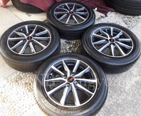 ล้อ Vios TRD ขอบ15 พร้อมยาง 185-60-15 ปี15