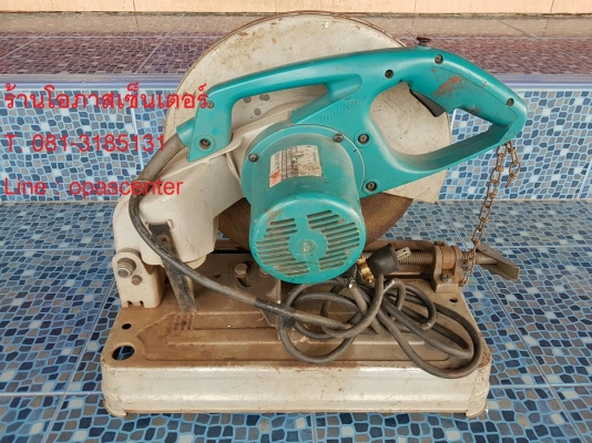 เครื่องตัดไฟเบอร์ 14 นิ้ว MAKITA 2414NB ของแท้ สภาพดี พร้อมใช้ เครื่องตัดไฟเบอร์ 14 นิ้ว MAKITA 2414NB ของแท้ สภาพดี พร้อมใช้