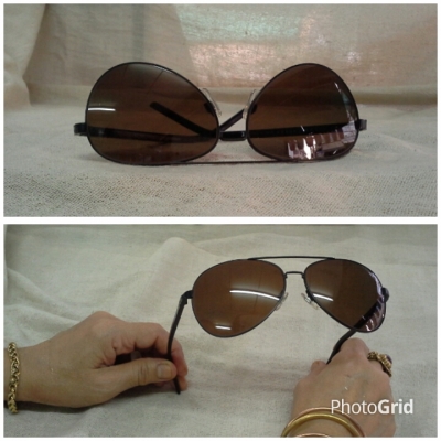 แว่นตาราชสีห์ดำ! โมเดล &#039;หยดน้ำตา&#039; ตัวแท้! Authentic RALPH LAUREN handmade in Italy เวรี่บิ