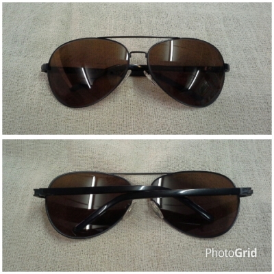 แว่นตาราชสีห์ดำ! โมเดล &#039;หยดน้ำตา&#039; ตัวแท้! Authentic RALPH LAUREN handmade in Italy เวรี่บิ