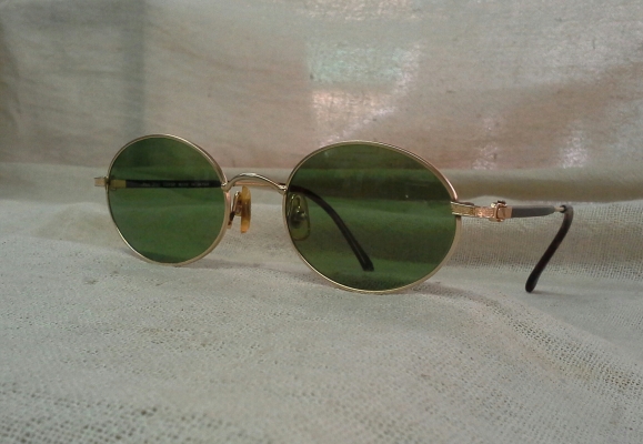 แว่นตาโมเดล &#039;ราวน์ด โอวัล&#039; ที่งดงามที่สุดในจักรวาล Vintage ARON DINO handmade in Japan