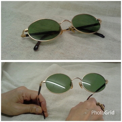 แว่นตาโมเดล &#039;ราวน์ด โอวัล&#039; ที่งดงามที่สุดในจักรวาล Vintage ARON DINO handmade in Japan
