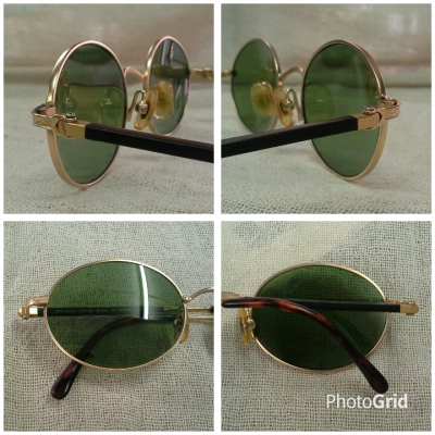 แว่นตาโมเดล &#039;ราวน์ด โอวัล&#039; ที่งดงามที่สุดในจักรวาล Vintage ARON DINO handmade in Japan