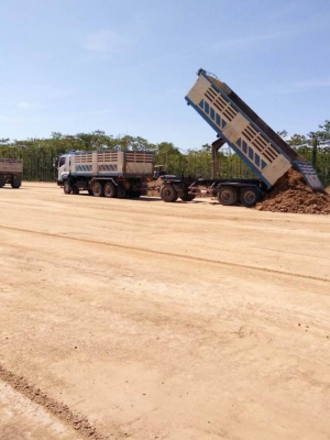ขาย 2,690,000 ISUZU 360 ปี.55 22 ล้อ แม่ดั้ม-ลูกดั้ม 3 คาน สามมิตรลอนเฉียง วิ่ง 28x,xxx กม รถอยู่ จ.