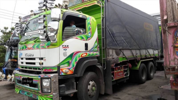 ขาย 2,750,000 ISUZU 360 ปี 56 ปลายปี แม่ดั้มเนียม - ลูก 3 คาน เนียม อู่อินเตอร์ แม่ยาว 6.30 ม.ลูกยาว
