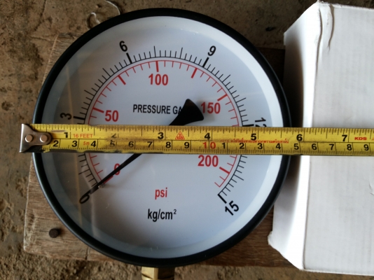 .....ขายถูก เกจวัดลม 6" ของใหม่แกะกล่อง..... .....ขายถูก เกจวัดลม 6" ของใหม่แกะกล่อง.....