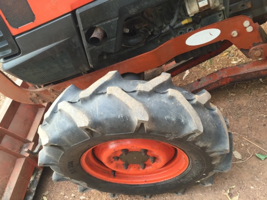 Kubota L3408 หาง5 ใบดัน ยางสวย