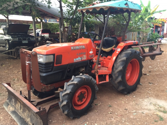 Kubota L3408 หาง5 ใบดัน ยางสวย