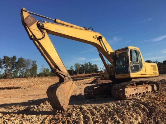 ขาย 645,000 KOMATSU PC200-6 ไฟฟ้าครบ  ชีเรียล 81,xxx  เครื่องดี ปัมแรง โช่หนา เอวแน่น เอกสารชื้อขาย รถอยู่ จ.ร้อยเอ็ด โทร&amp;ไอดีไลน์ 090-772-3710 090-772-3708