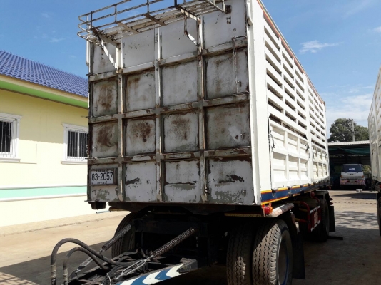 ขายรถพ่วงดัมพ์ Hino mega เครื่อง 260 แรง ปี 46 ดัมพ์เหล็กคอกเกษตร ลูก 2 เพลา ทะเบียนพร้อม ขายรถพ่วงดัมพ์ Hino mega เครื่อง 260 แรง ปี 46 ดัมพ์เหล็กคอกเกษตร ลูก 2 เพลา ทะเบียนพร้อม