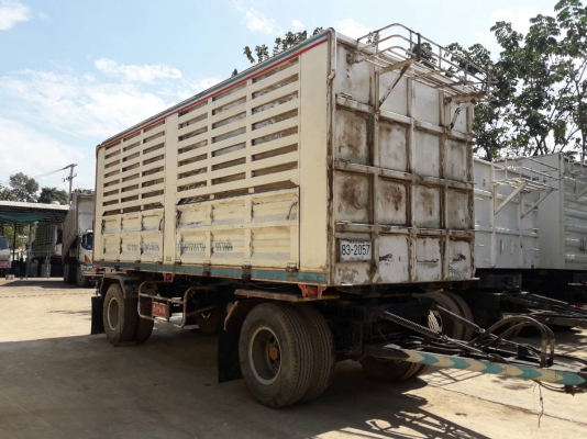 ขายรถพ่วงดัมพ์ Hino mega เครื่อง 260 แรง ปี 46 ดัมพ์เหล็กคอกเกษตร ลูก 2 เพลา ทะเบียนพร้อม ขายรถพ่วงดัมพ์ Hino mega เครื่อง 260 แรง ปี 46 ดัมพ์เหล็กคอกเกษตร ลูก 2 เพลา ทะเบียนพร้อม
